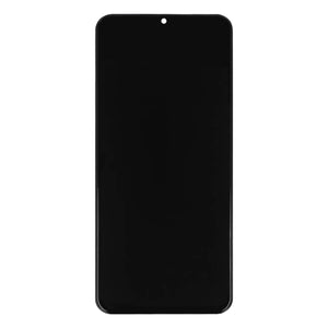 Samsung Galaxy M13 M135F Display And Digitizer With Frame Black Service Pack
