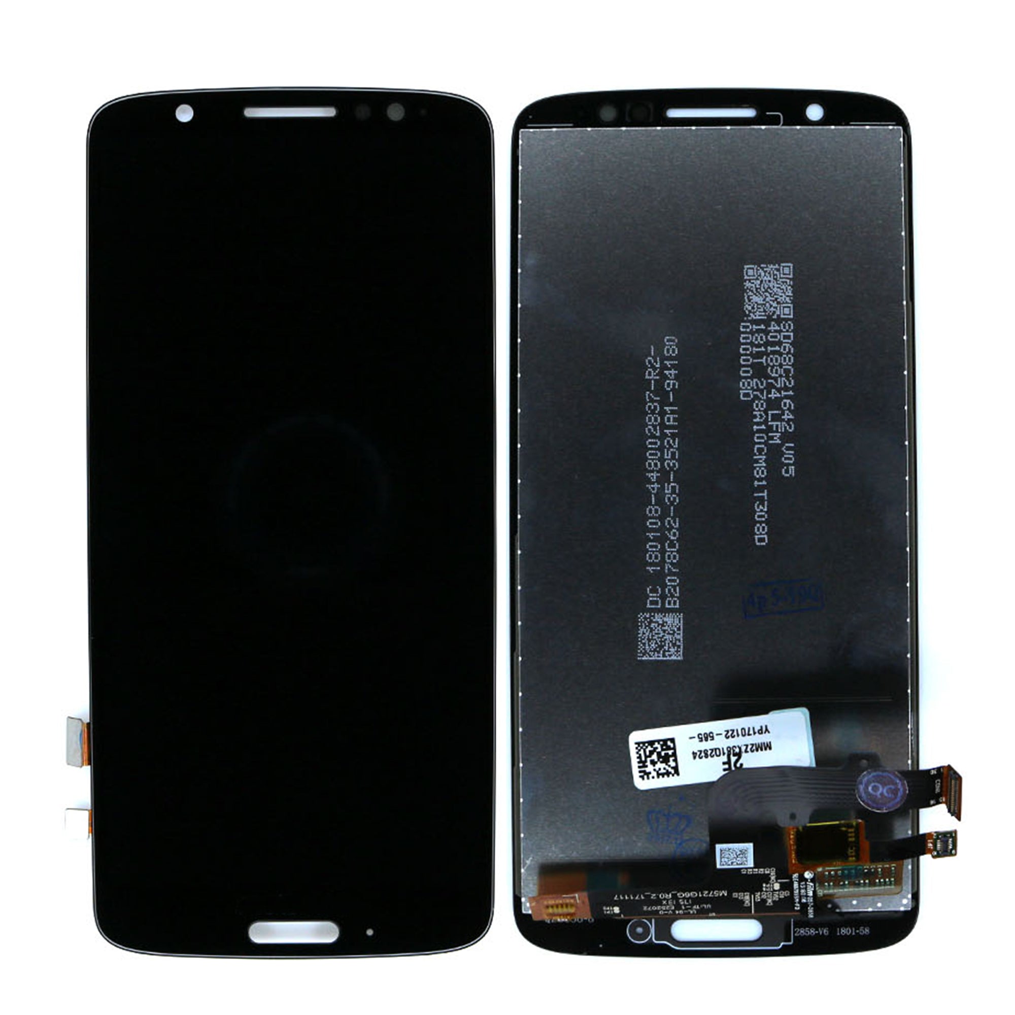 Motorola Moto G6 Display And Digitizer Without Frame Black OEM