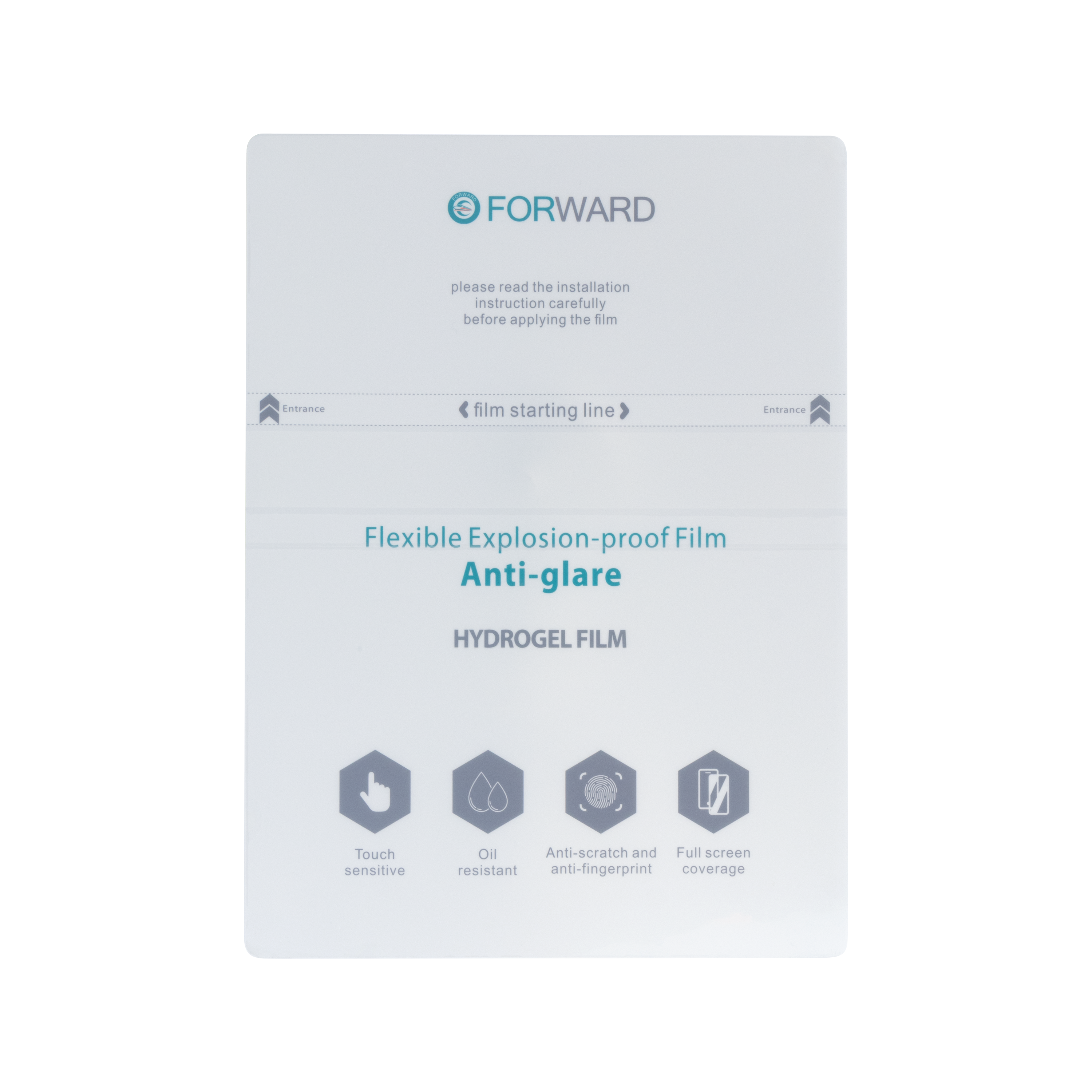 FORWARD 16 inch Anti-glare Flexible Explosion-proof Film (5pcs)