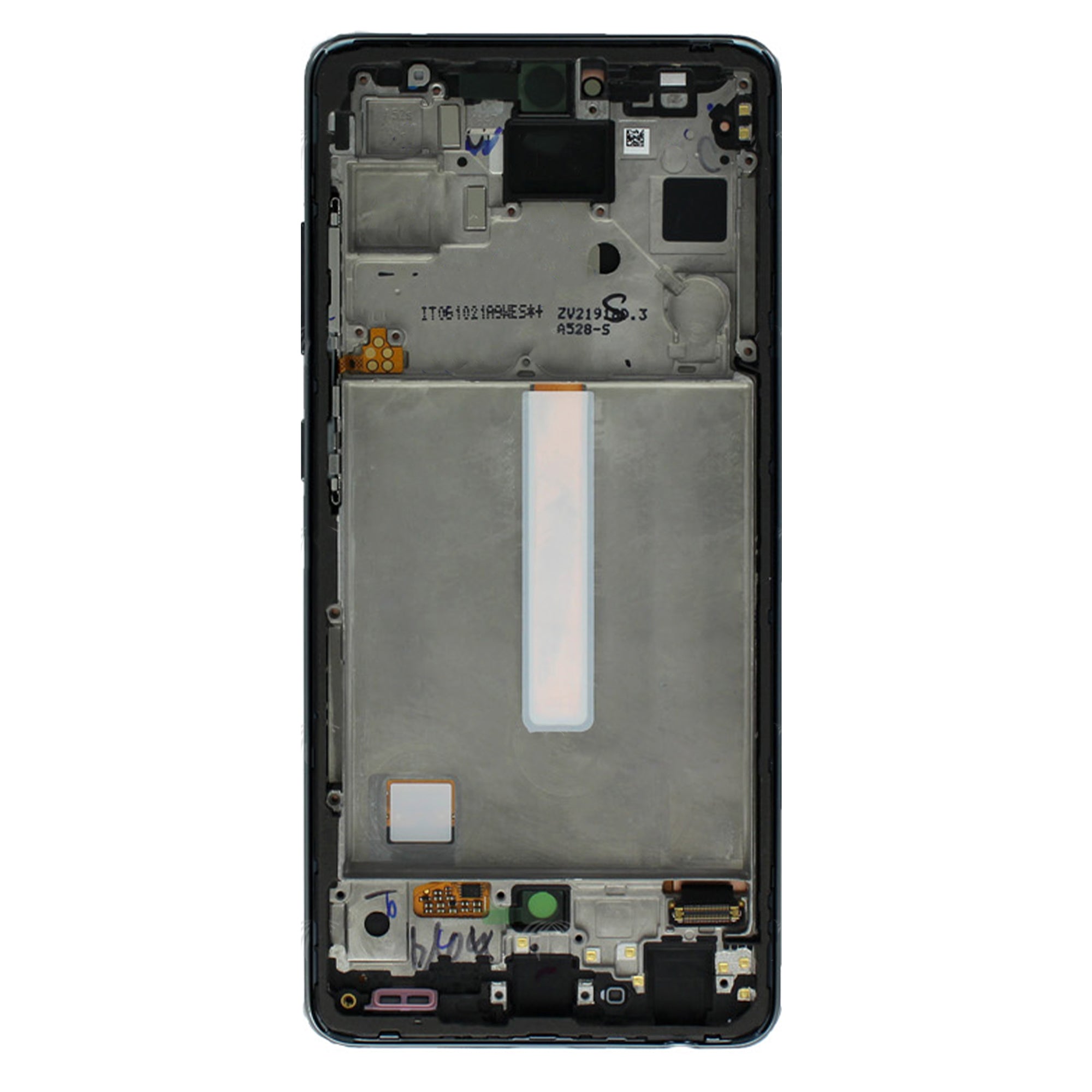 Samsung Galaxy A52s 5G A528B Display And Digitizer With Frame Awesome Black Service Pack