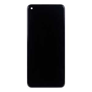 Oppo A96 Display And Digitizer With Frame Starry Black OEM