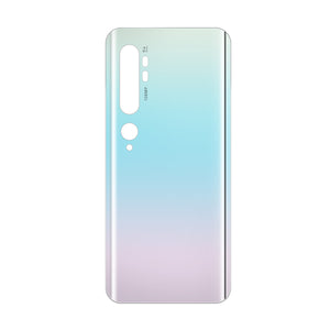 Xiaomi Mi Note 10, Mi Note 10 Pro Back Cover Without Lens Glacier White OEM