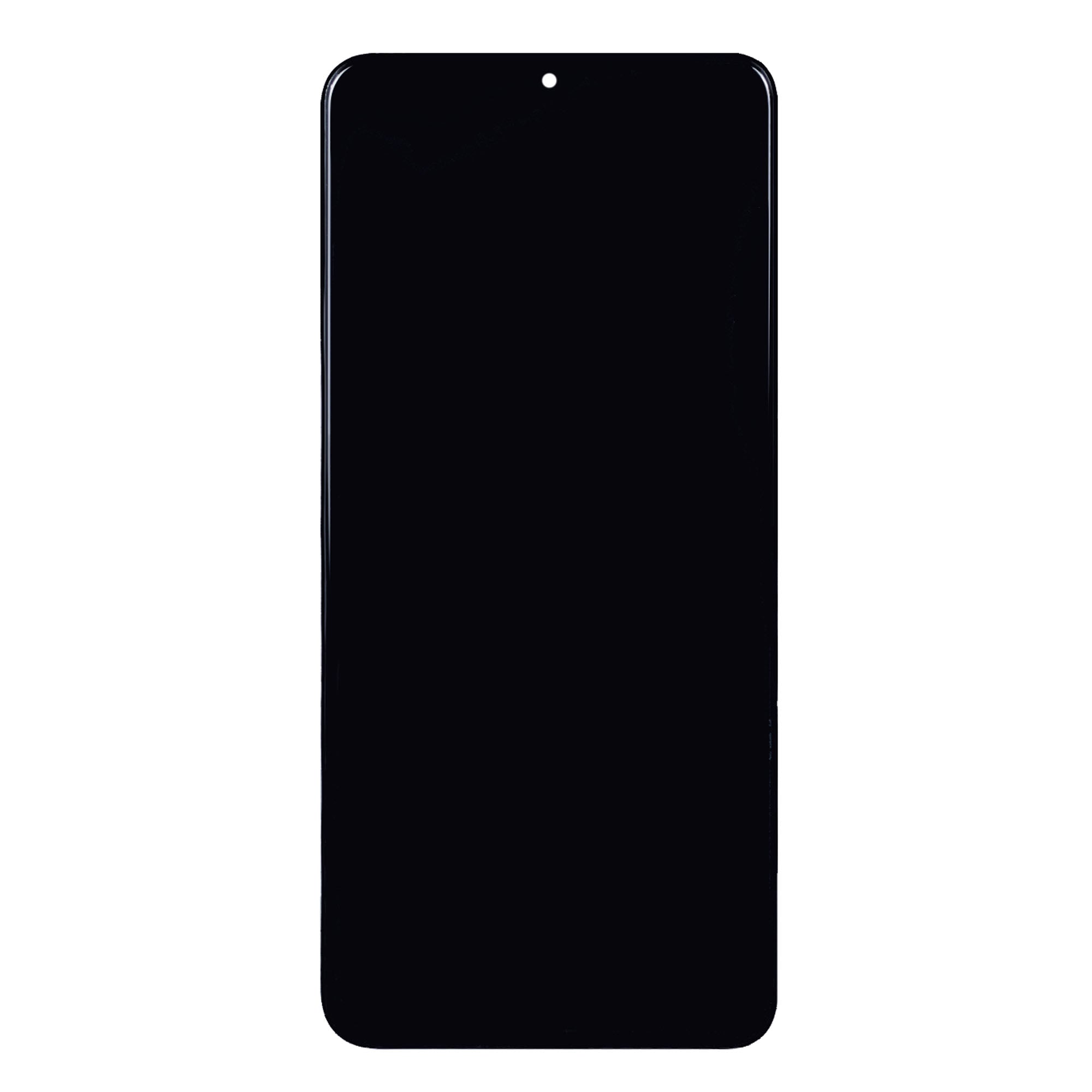 Samsung Galaxy M12 M127F Display And Digitizer With Frame Black Soft-OLED