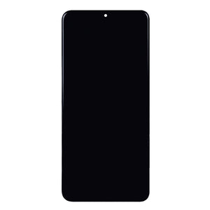 Samsung Galaxy M12 M127F Display And Digitizer With Frame Black Soft-OLED