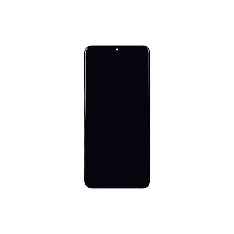 Samsung Galaxy M12 M127F Display And Digitizer With Frame Black Soft-OLED