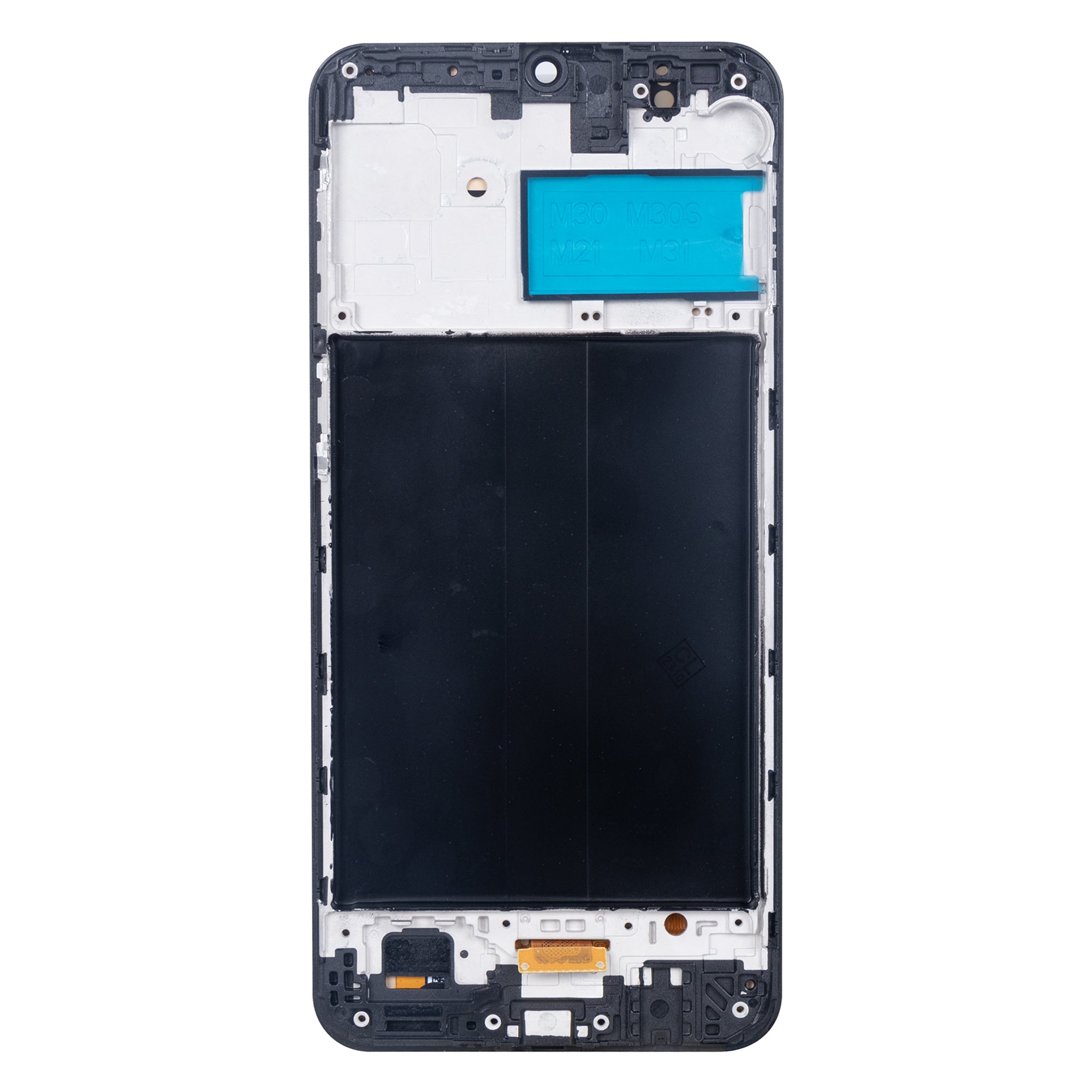 Samsung Galaxy M30 M305F, M30s M307F, M21 M215F,M31 M315F Display And Digitizer With Frame Black Soft-OLED