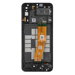 Samsung Galaxy A04e A042F Display And Digitizer With Frame Black Service Pack