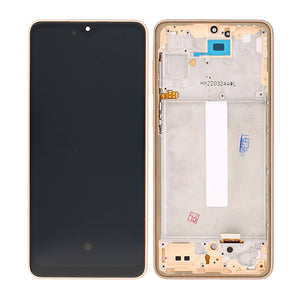 Samsung Galaxy A33 5G A336B Display And Digitizer With Frame Awesome Peach Soft-OLED