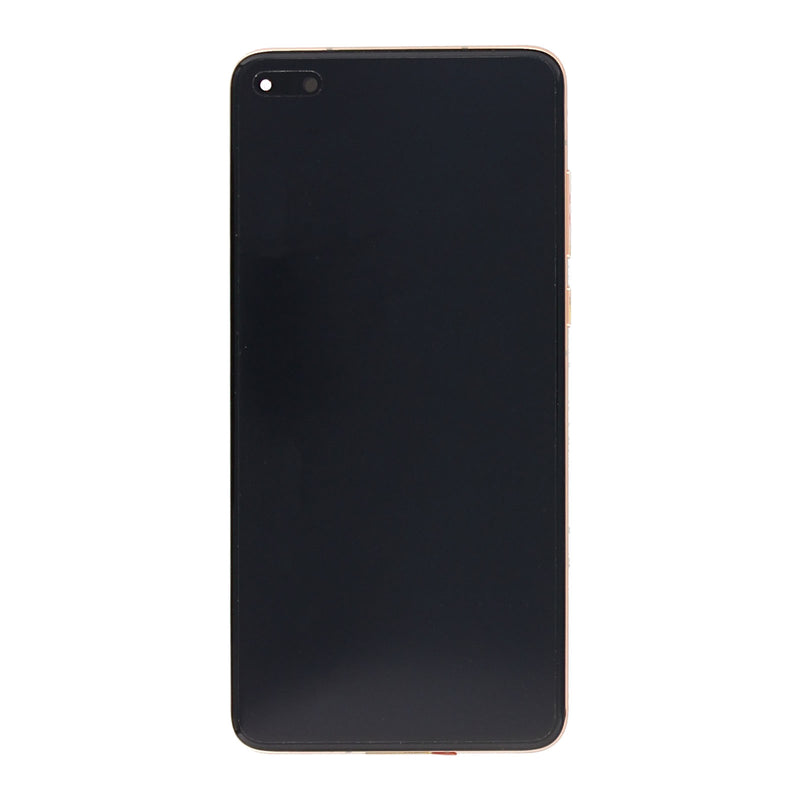 Huawei P40 Display And Digitizer With Frame Blush Gold Service Pack