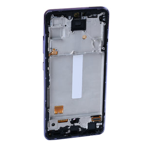 Samsung Galaxy A52 4G A525F, A52 5G A526B, A52s 5G A528B Display And Digitizer With Frame Awesome Violet Soft-OLED