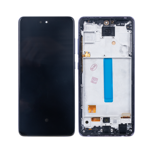 Samsung Galaxy A52 4G A525F, A52 5G A526B, A52s 5G A528B Display And Digitizer With Frame Awesome Violet Soft-OLED