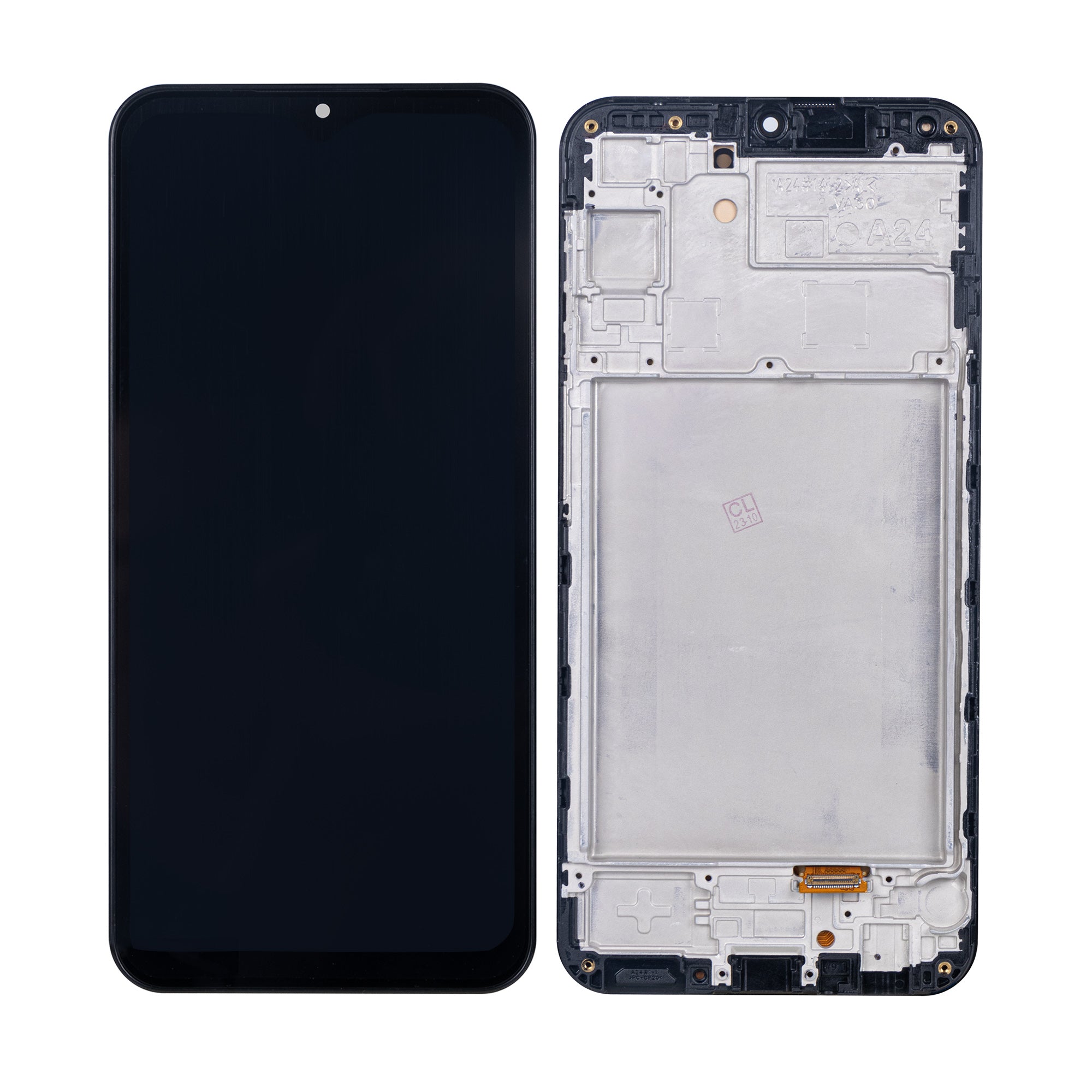 Samsung Galaxy A24 4G A245F Display And Digitizer With Frame Black Soft-OLED