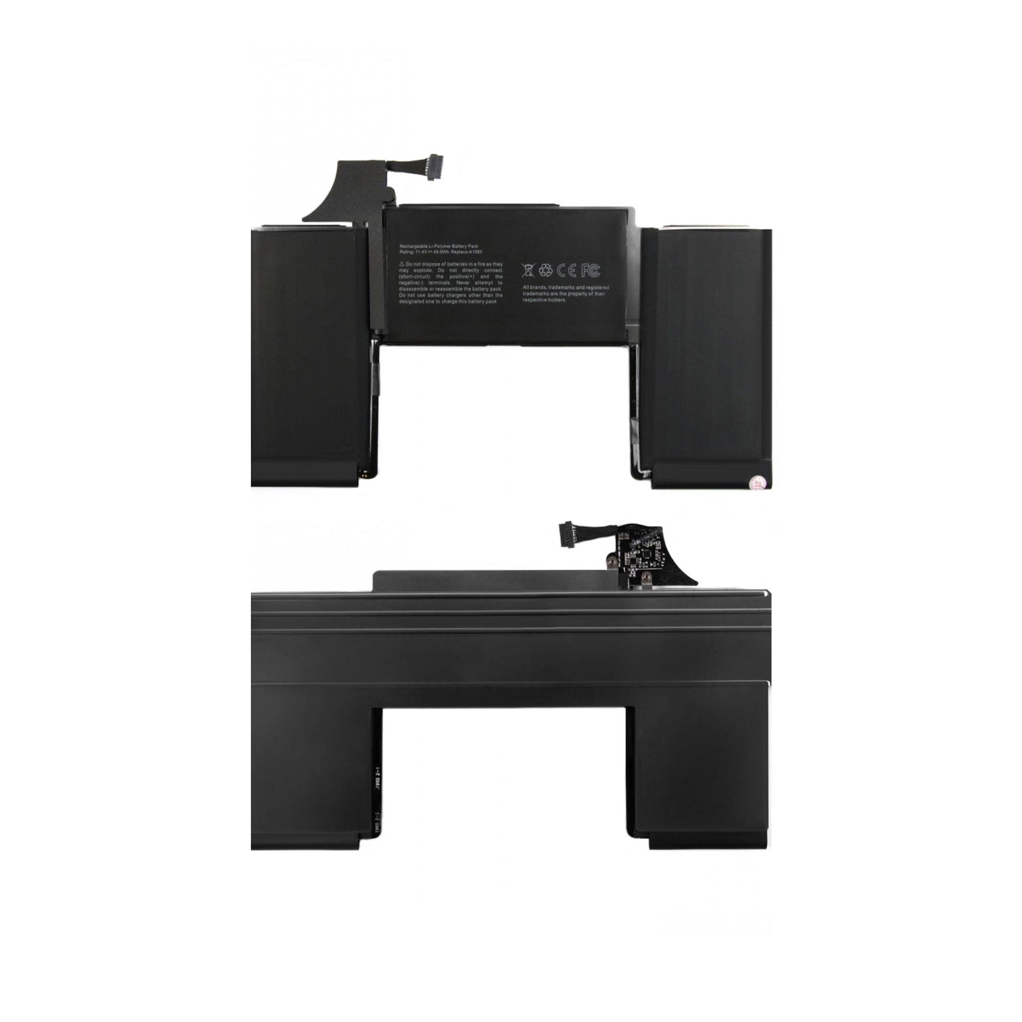 For MacBook Air 13" A1932, A2179 (2018, 2019, 2020) Battery (A1965)