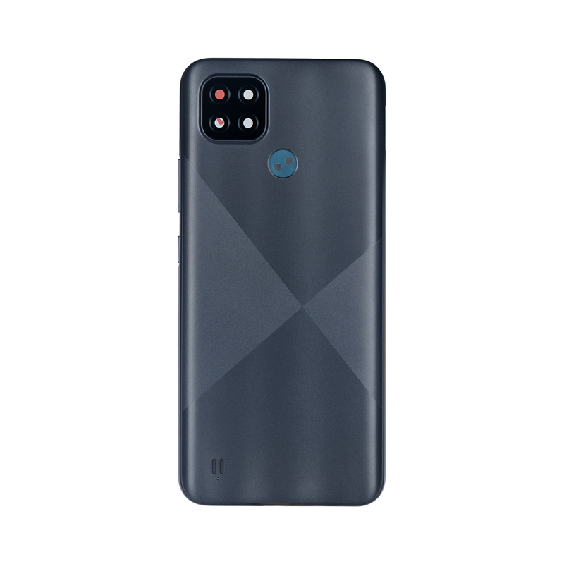 Realme C21 Back Cover With Lens Cross Black OEM