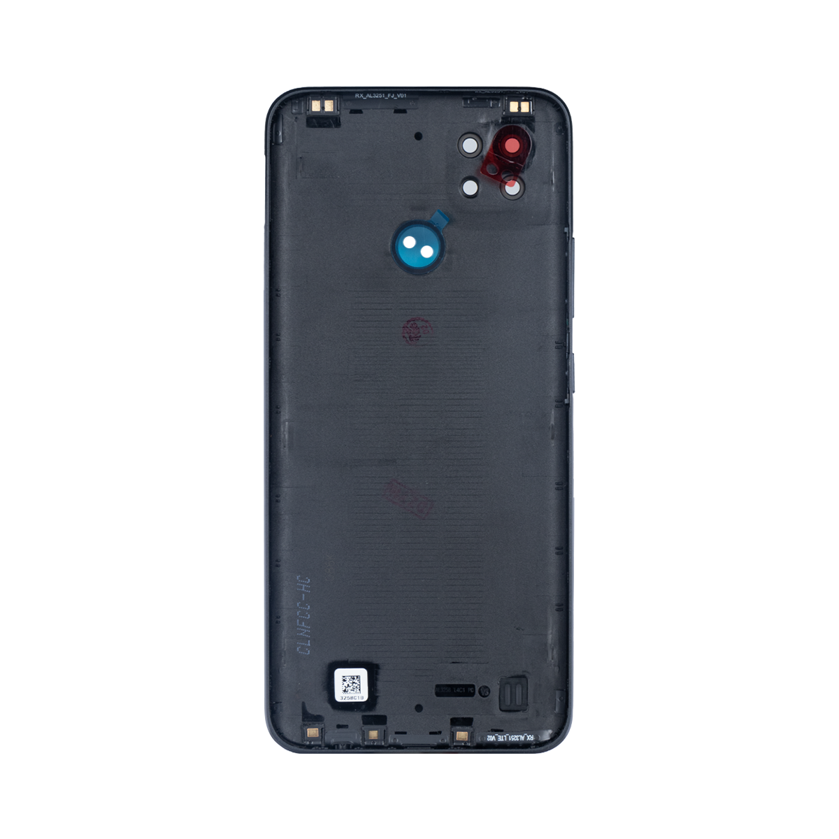 Realme C21 RMX3201 Back Cover Cross Black (+Lens)