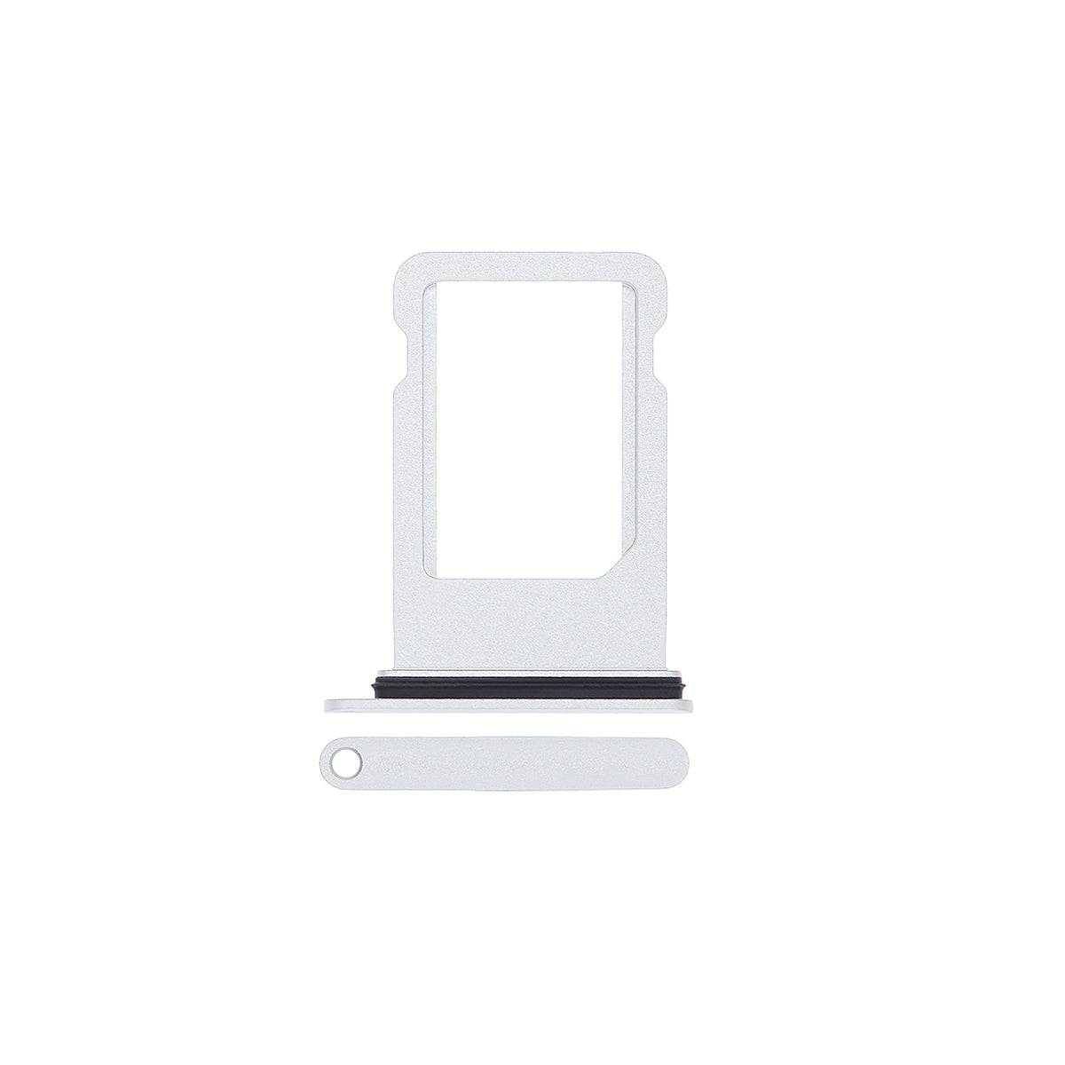 For Apple iPhone 8 Sim Card Holder Silver Pulled