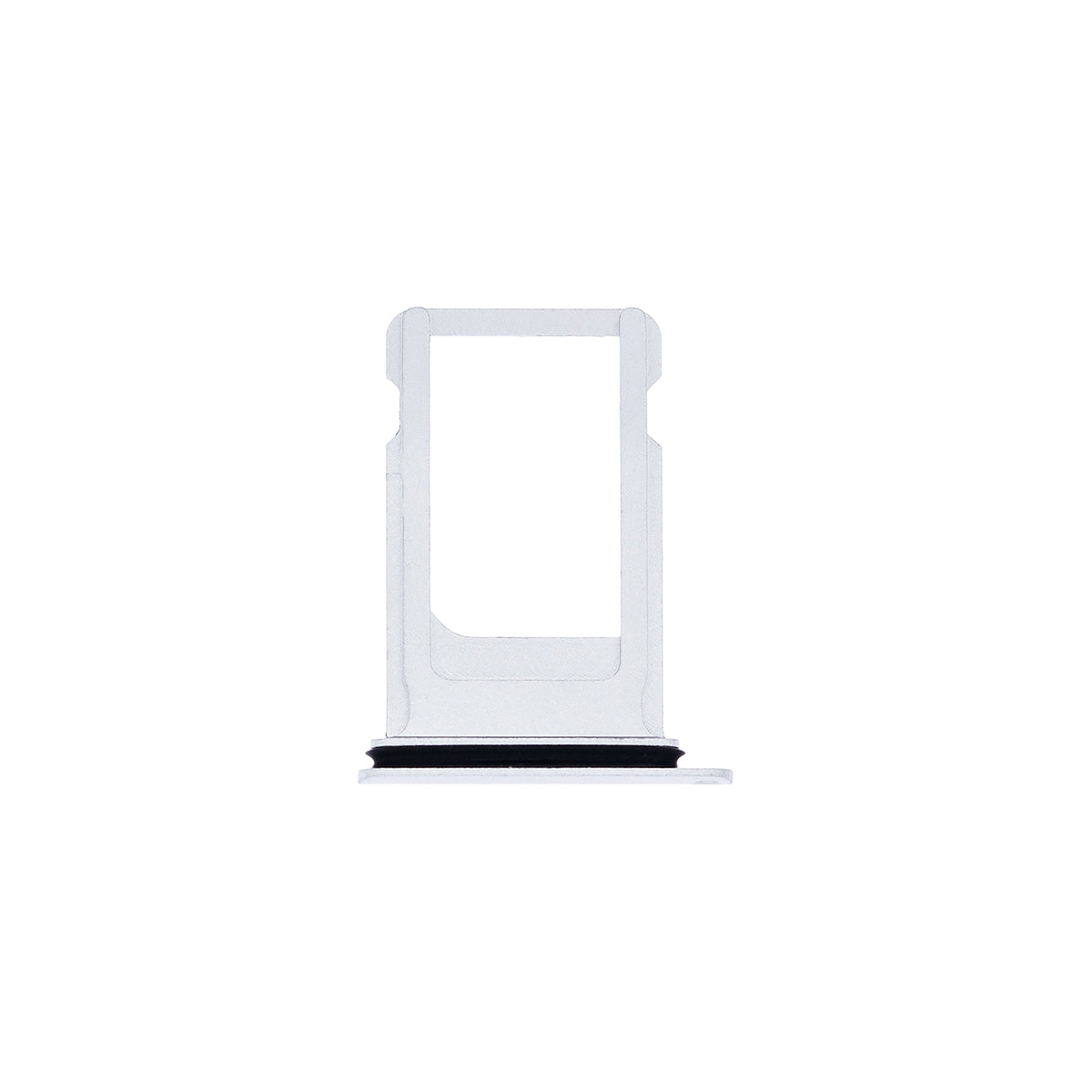 For Apple iPhone 8 Plus Sim Card Holder Silver Pulled