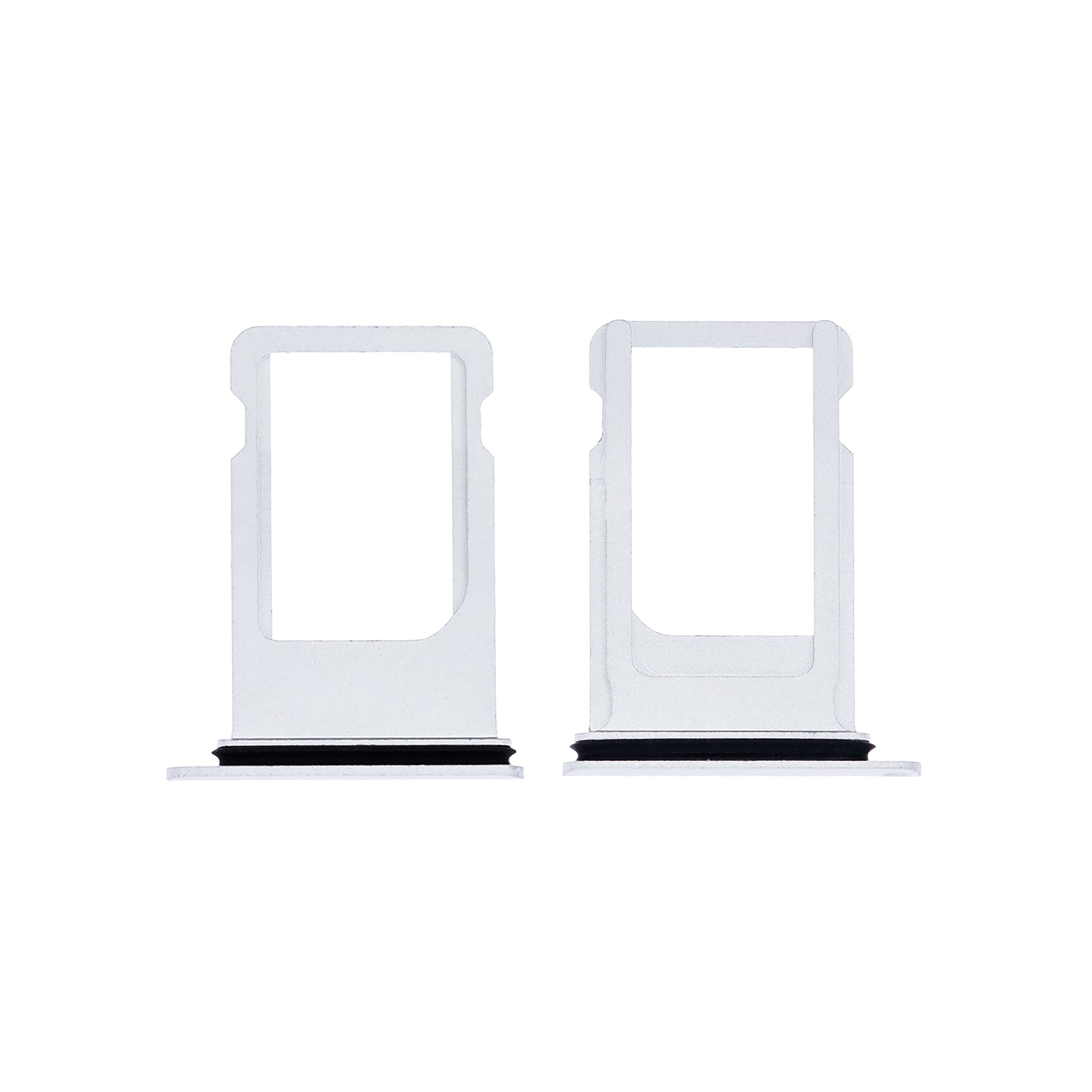 For Apple iPhone 8 Plus Sim Card Holder Silver Pulled