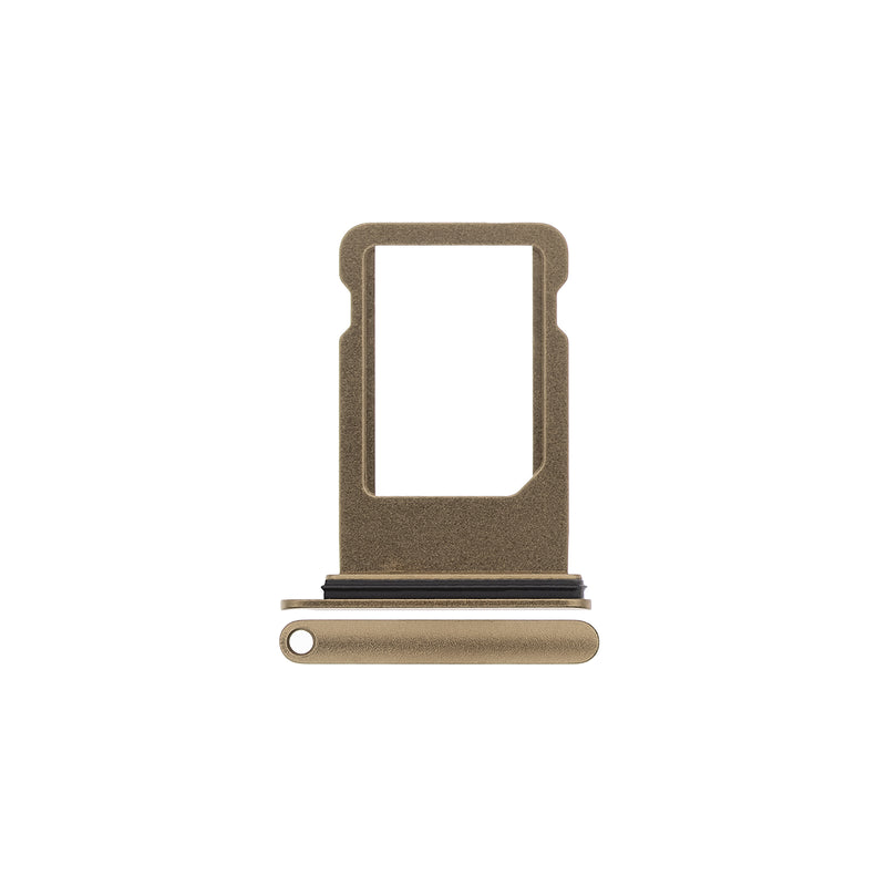 For Apple iPhone 8 Sim Card Holder Gold Pulled