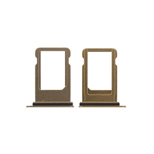 For Apple iPhone 8 Sim Card Holder Gold Pulled