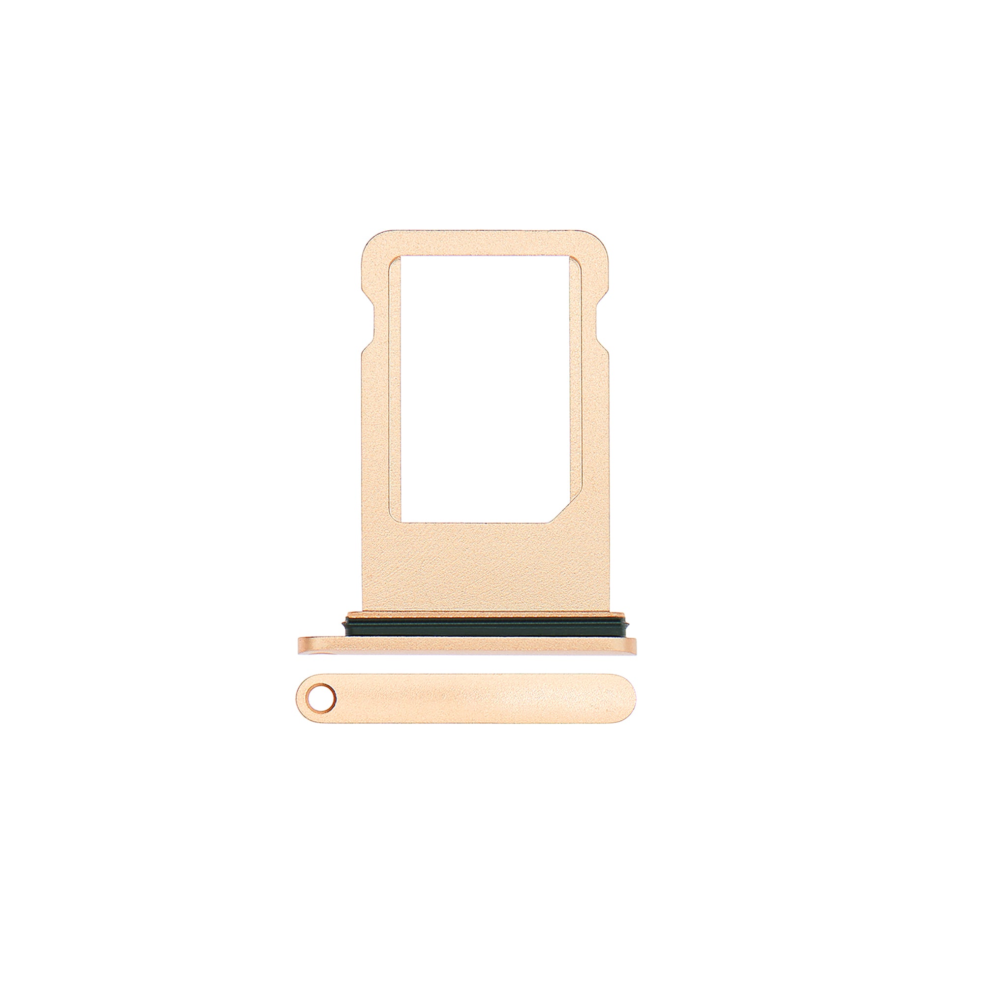 For Apple iPhone 8 Plus Sim Card Holder Gold Pulled