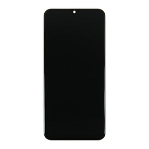Samsung Galaxy A30s A307F Display And Digitizer With Frame Black Soft-OLED