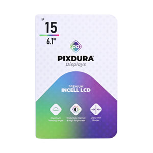 PIXDURA For Apple iPhone 15 Display And Digitizer In-Cell Premium (60Hz)