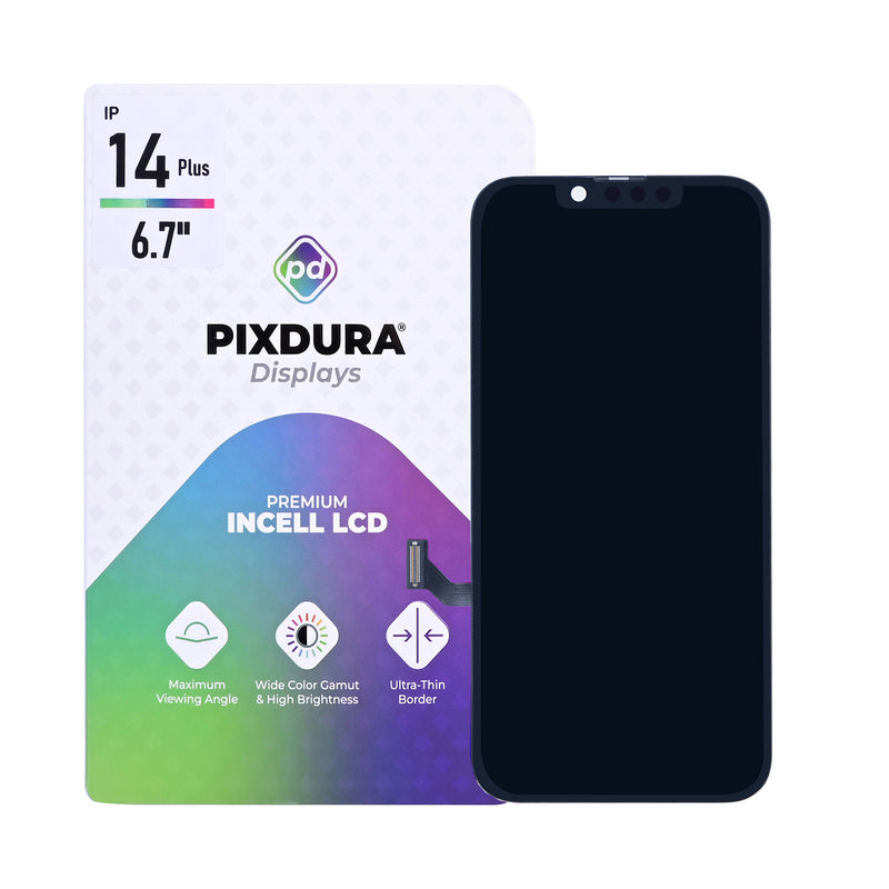 PIXDURA For Apple iPhone 14 Plus Display And Digitizer In-Cell Premium (IC Removable) (60Hz)