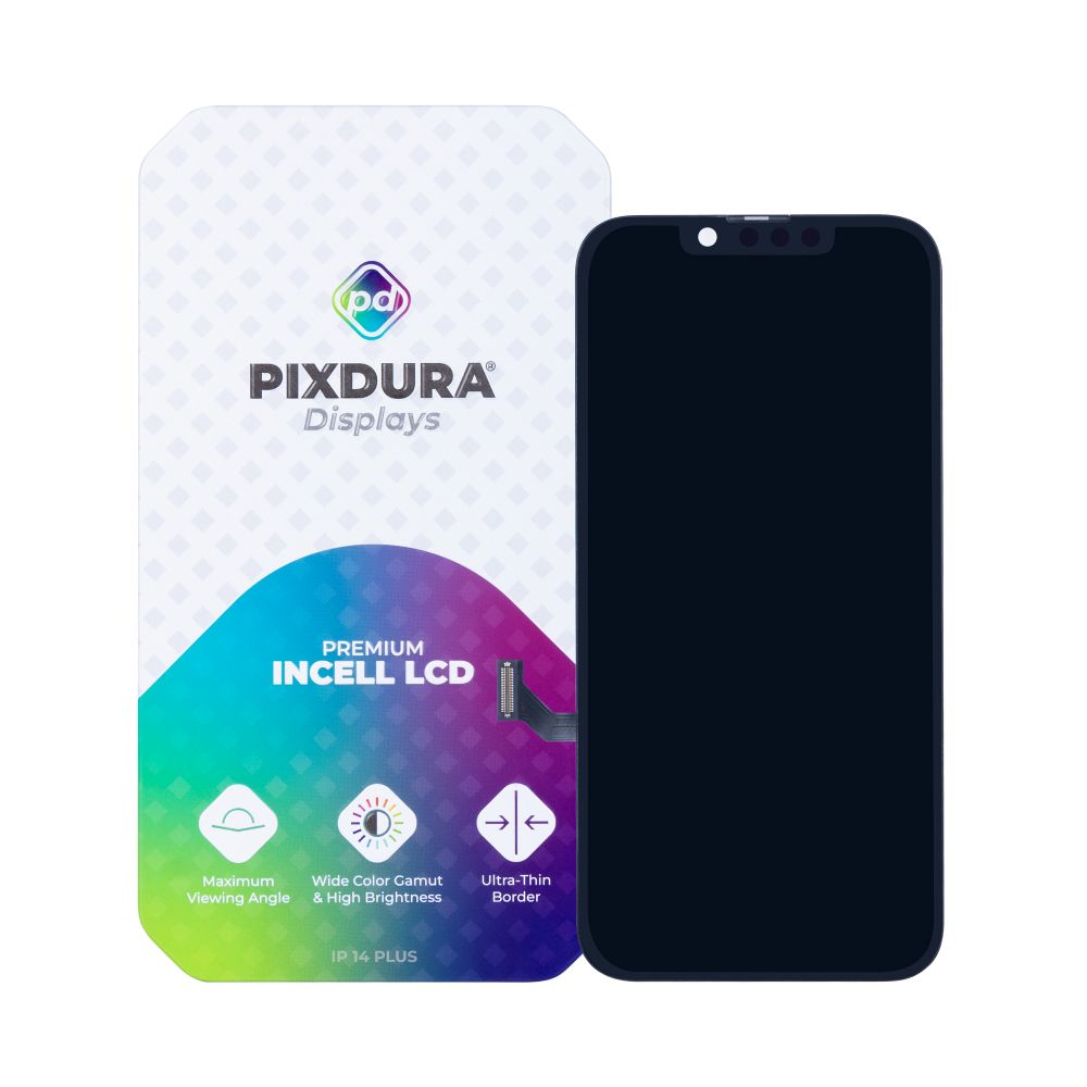 PIXDURA For Apple iPhone 14 Plus Display And Digitizer In-Cell Premium (IC Removable) (60Hz)