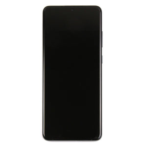 Samsung Galaxy S20 Ultra G988B Display And Digitizer With Frame Cosmic Black Service Pack