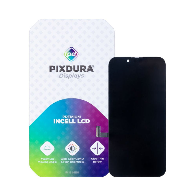 PIXDURA For Apple iPhone 13 Mini Display And Digitizer In-Cell Premium (IC Removable) (60Hz)
