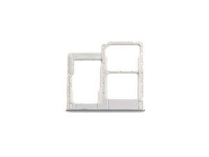 Samsung Galaxy A40 A405F Sim Card Holder Silver OEM