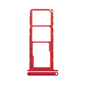 Huawei Y7 (2019) Sim Card Holder Coral Red OEM