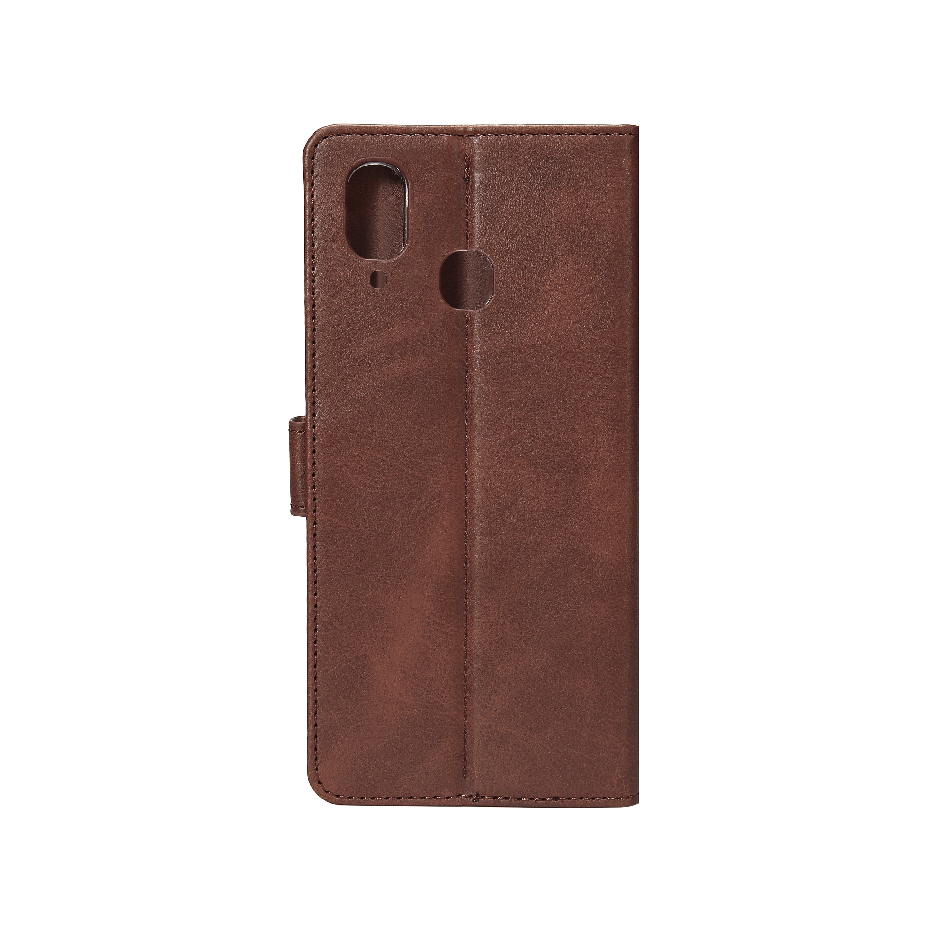 Rixus Bookcase For Samsung Galaxy A20e Brown