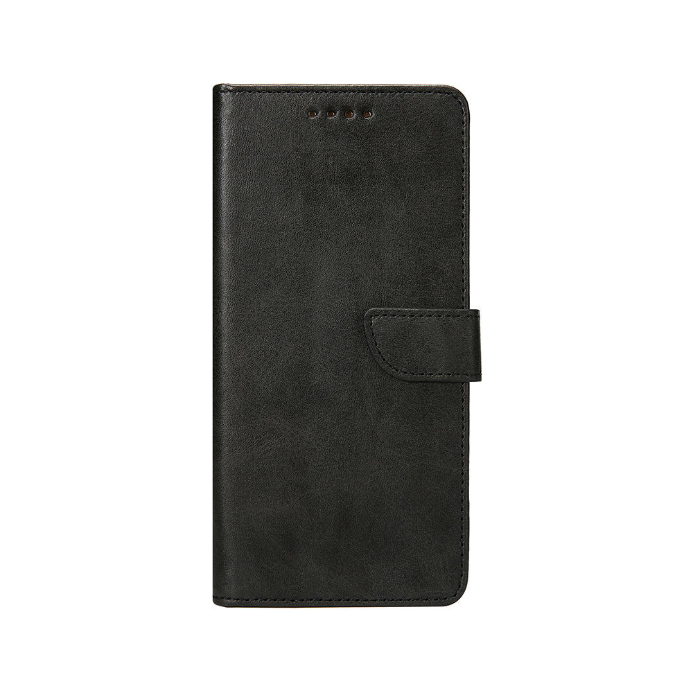 Rixus Bookcase For Samsung Galaxy A22 5G Black