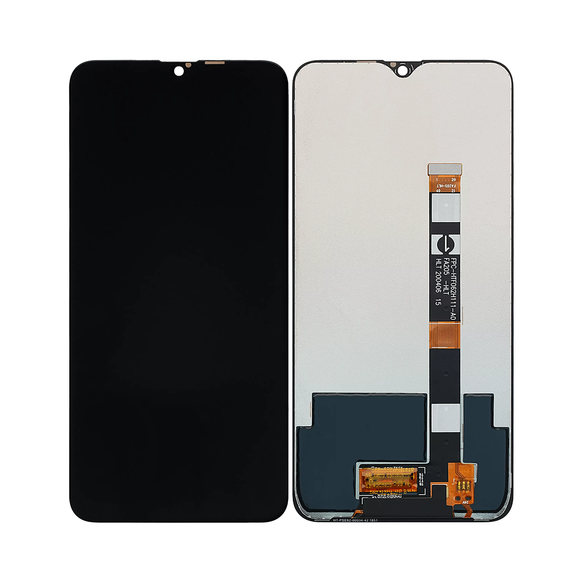 Oppo A12 Display And Digitizer Without Frame Black OEM
