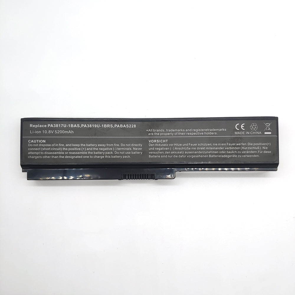 Toshiba 3817 Laptop Battery Black (10.8V 4400mAh) Batteries