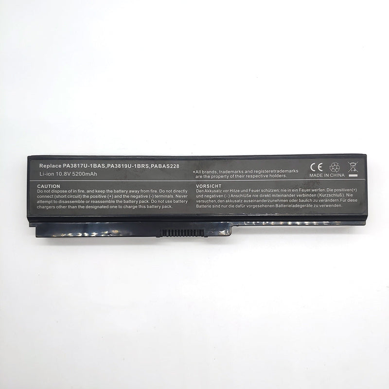 Toshiba 3817 Laptop Battery Black (10.8V 4400mAh) Batteries