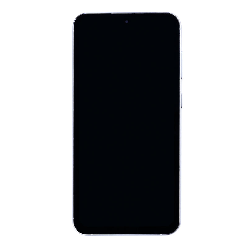 Samsung Galaxy S23 FE S711B Display And Digitizer With Frame Silver Soft-OLED