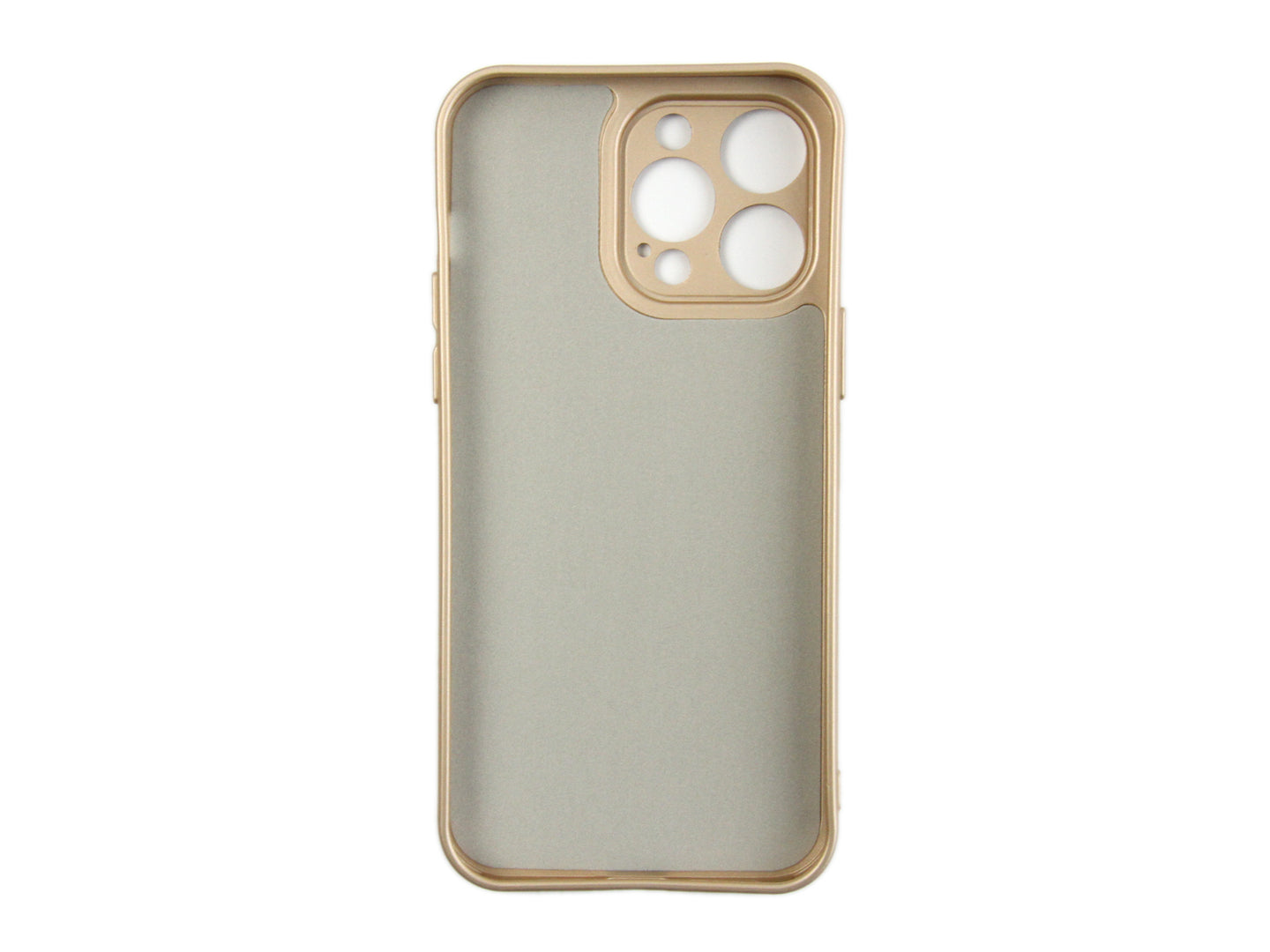 Rixus Soft TPU Phone Case For Apple iPhone 14 Pro Max Gold