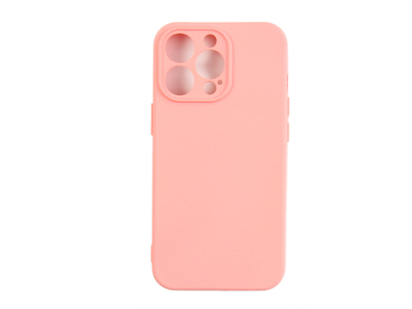 Rixus Soft TPU Phone Case For Apple iPhone 13 Pro Pink