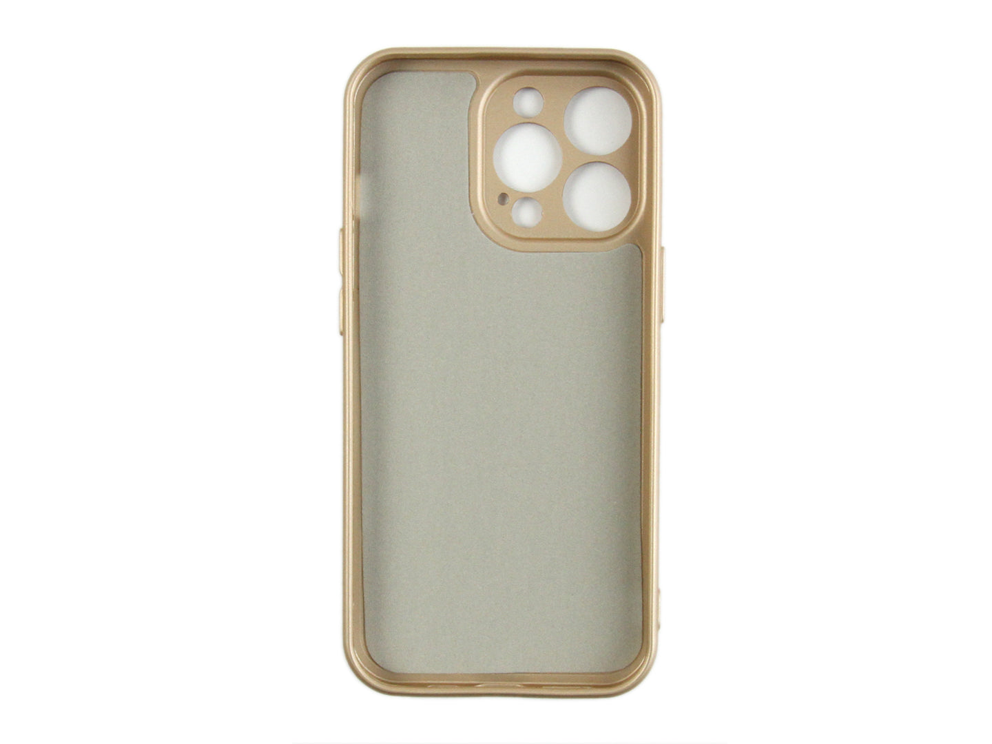 Rixus Soft TPU Phone Case For Apple iPhone 13 Pro Gold