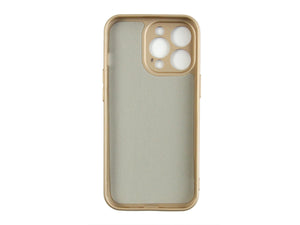 Rixus Soft TPU Phone Case For Apple iPhone 13 Pro Gold