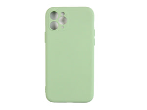 Rixus Soft TPU Phone Case For Apple iPhone 11 Pro Matcha