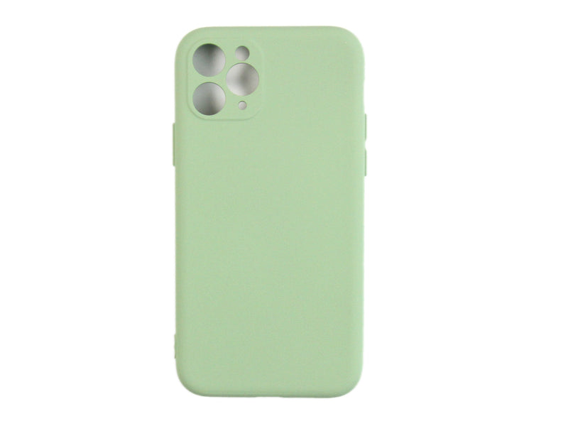 Rixus Soft TPU Phone Case For Apple iPhone 11 Pro Matcha
