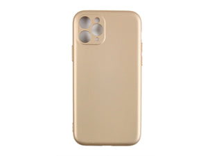 Rixus Soft TPU Phone Case For Apple iPhone 11 Pro Gold