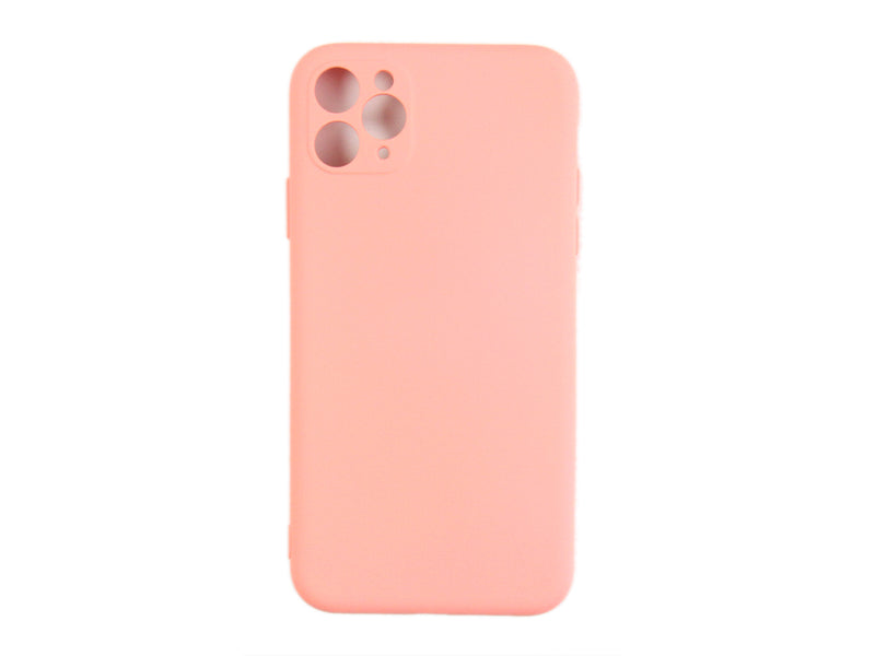 Rixus Soft TPU Phone Case For Apple iPhone 11 Pro Max Pink