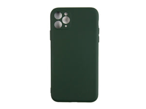 Rixus Soft TPU Phone Case For Apple iPhone 11 Pro Max Dark Green