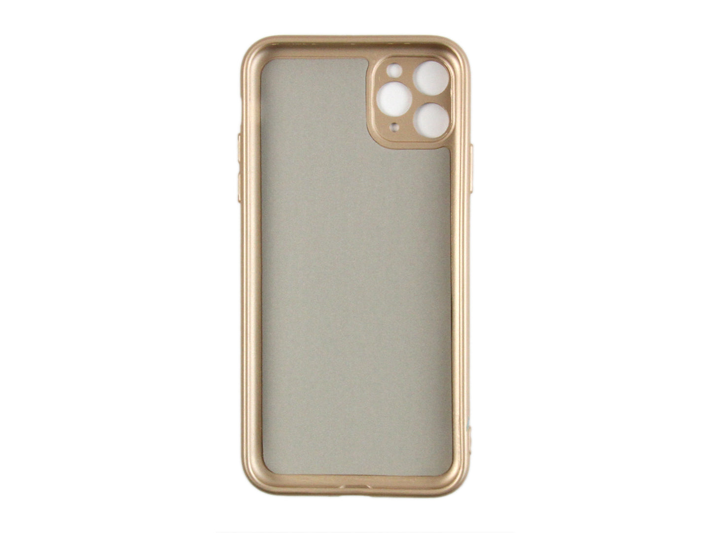 Rixus Soft TPU Phone Case For Apple iPhone 11 Pro Max Gold