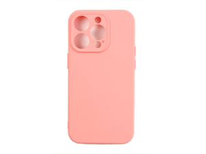 Rixus Soft TPU Phone Case For Apple iPhone 14 Pro Pink